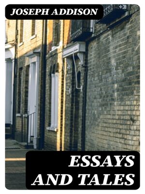 cover image of Essays and Tales